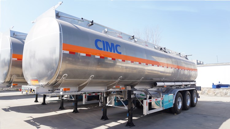 40CBM Aluminum Tanker Trailer Price