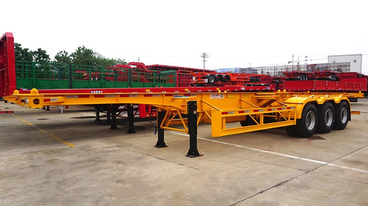 CIMC 3 Axle 40ft Container Skeletal Trailer for Sale in Mauritius