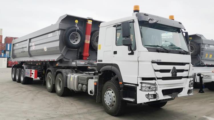 34 Ton End Dump Trailer for Sale with Best Price
