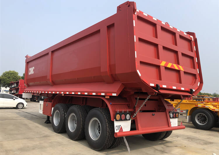 CIMC 33CBM U Shape Dump Trailer for Sale with Best Price In Namibia