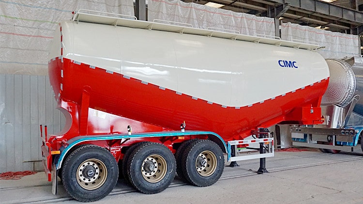 CIMC 38cbm Cement Silo Trailer for Sale in Mauritius