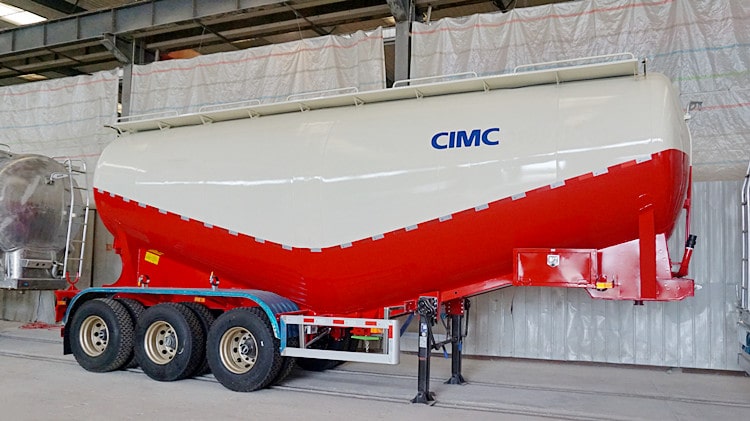 CIMC 38cbm Cement Silo Trailer for Sale in Mauritius