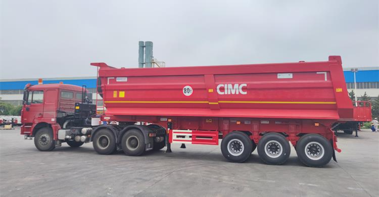 Hydraulic 4 Axle 40Cubic Tipper Trailer for Sale - New and Used