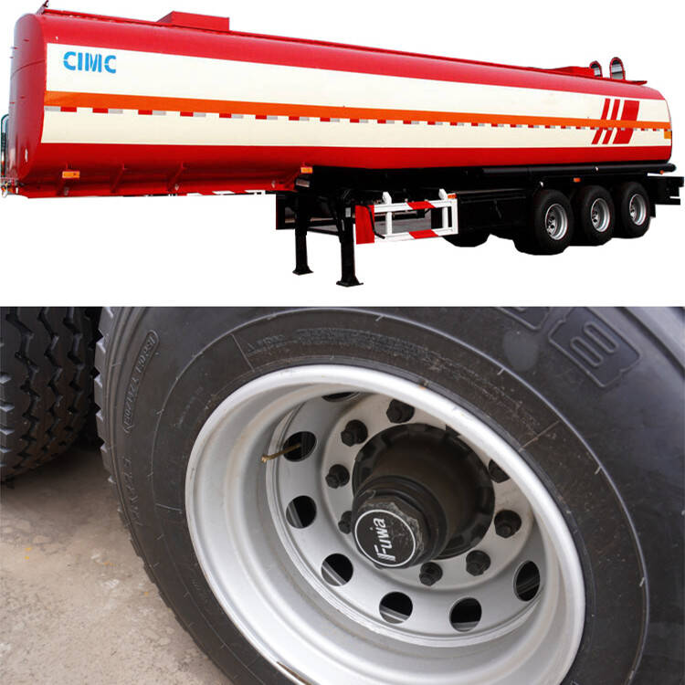 35000 liters oil fuel tanker trailer