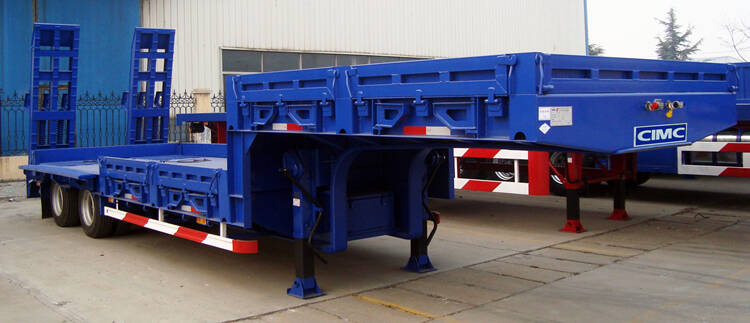 Used 2 Axle Low Loaders Trailer for Sale in Tanzania Montewara