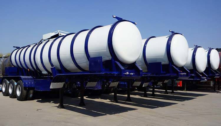 3 Axle 19000 Ltrs Sulphuric Acid Tanker Trailer