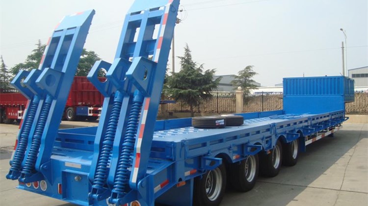 CIMC 4 Axle lowbed Trailer for Sale