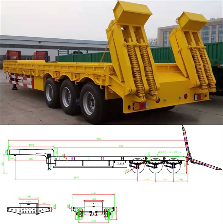 Picture of Low bed trailer