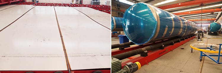3 axles 42000 litres fuel tanker trailer