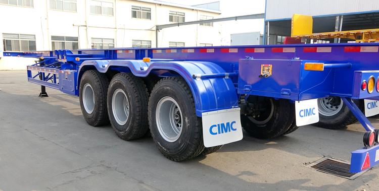 Tri Axle 40ft Chassis for Sale near me in Madagascar | CIMC Trailer