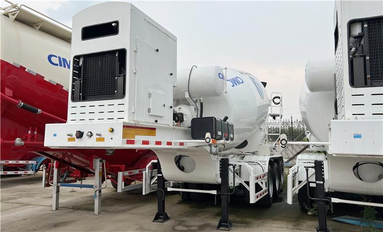 3 Axle Cement Mixer Trailer for Sale In Nigeria