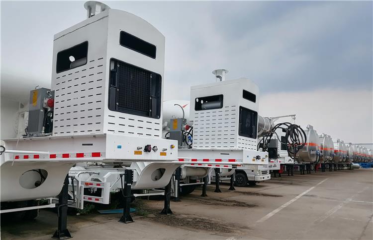 CIMC 3 Axle Cement Mixer Trailer for Sale In Nigeria