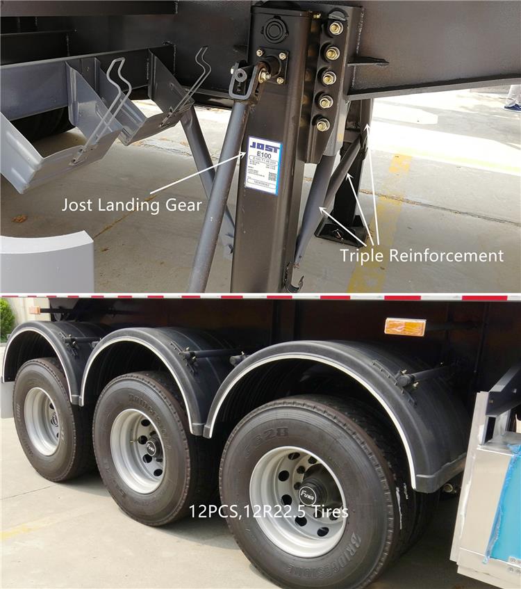 CIMC Tractor Tipper Trailer for Sale Near Me | Semi Tipper Trailer for Sale | Tipper Semi Trailer | CIMC Semi Trailer