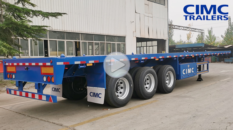 CIMC Trailers 12.5m Flatbed Trailer for Sale In Zimbabwe | What is CIMC Trailer?