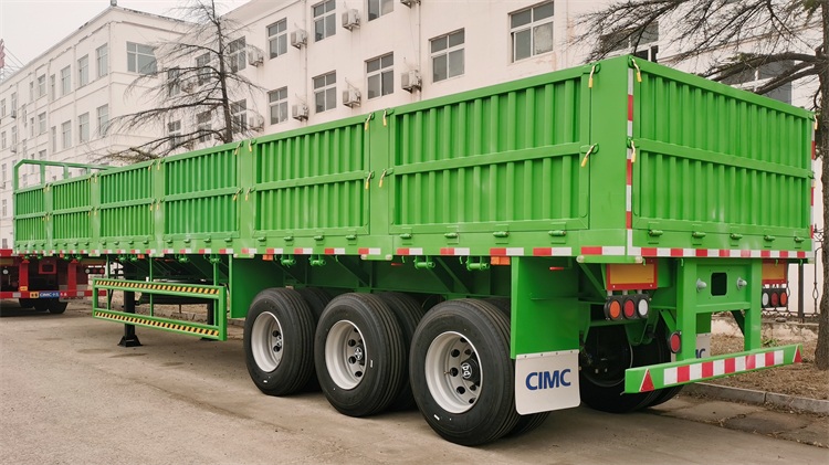 CIMC China Trailers | 40 Ton Side Wall Trailer with 800mm High Side for Sale