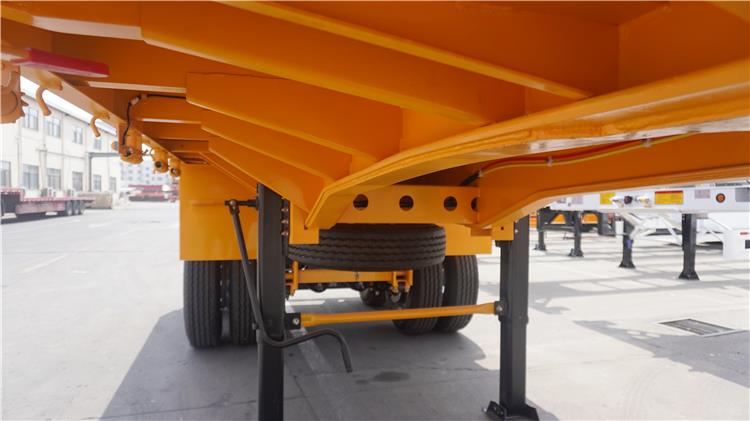 CIMC 2 Axle 20 ft Flatbed Trailer for Sale In Jamaica - China CIMC