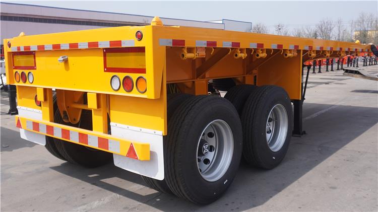 CIMC 2 Axle 20 ft Flatbed Trailer for Sale In Jamaica - China CIMC
