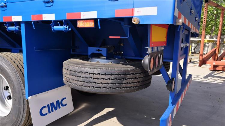CIMC Cargo Fence Semi Trailer 80 Ton for Sale In Sudan
