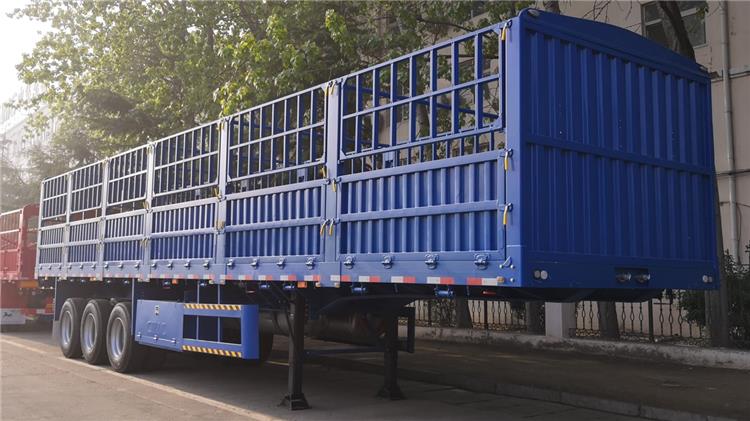 CIMC Cargo Fence Semi Trailer 80 Ton for Sale In Sudan