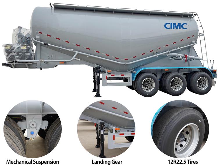 Dry Bulk Tankers Semi Trailer for Sale In Philippines - CIMC China Trailers