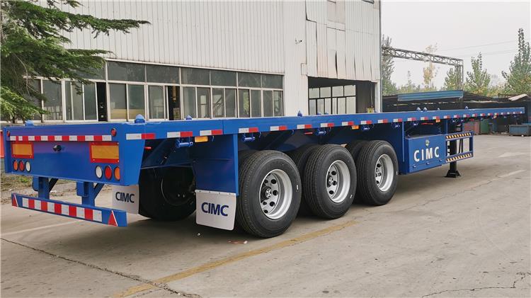 CIMC 40 Foot Flatbed Trailer for Sale | Flatbed Trailer Price | CIMC Semi Trailer