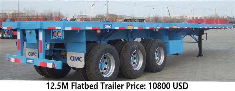 CIMC 40 Foot Flatbed Semi Trailer for Sale In Lagos | CIMC Trailer Manufacturer