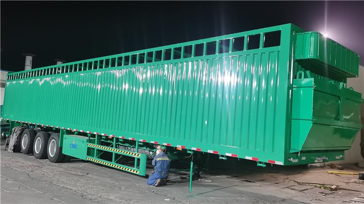 CIMC Fence Cargo Trailer for Sale In Zimbabwe Harare