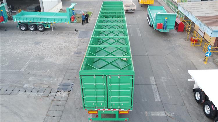 CIMC Fence Cargo Trailer for Sale In Zimbabwe Harare