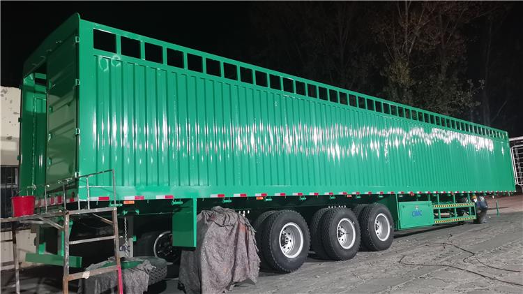 CIMC Fence Cargo Trailer for Sale In Zimbabwe Harare