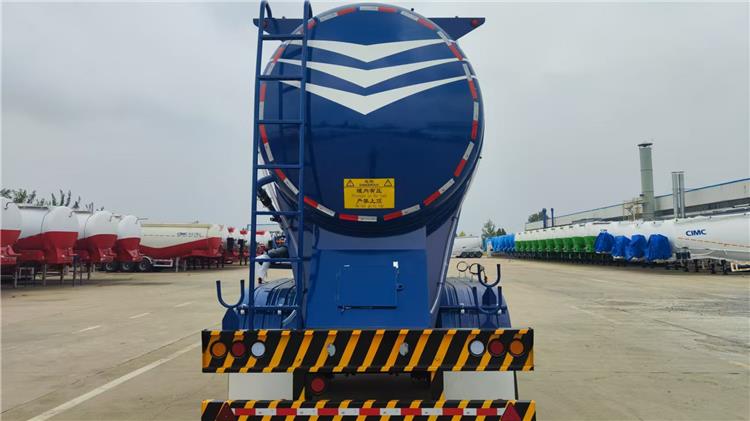 2 Axle Bulk Cement Tanker Trailer for Sale In Tanzania