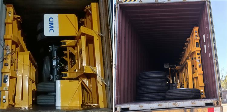 4 Axle Flatbed Semi Trailer for Sale In Ghana