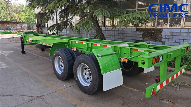 CIMC 40 ft Gooseneck Container Trailer for Sale In Guam