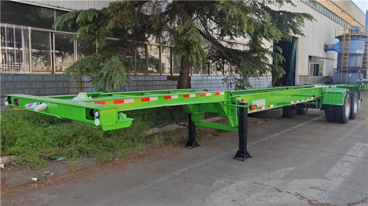 CIMC 40 ft Gooseneck Container Trailer for Sale In Guam