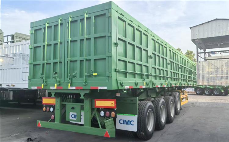 CIMC 4 Axle Side Tipper Trailer for Sale In Zimbabwe
