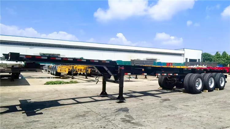 CIMC 3 Axle Extendable Container Chassis Trailer for Sale In Guam