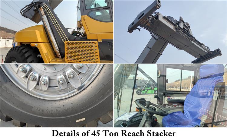 45 Ton Reach Stacker Price For Sale In Argentina