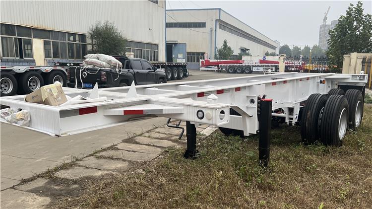 2 Axle 20ft Container Chassis Trailer for Sale In Guma