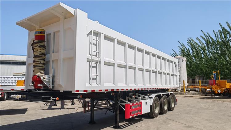 CIMC 60 Ton Semi Tipper Trailer Price for Sale In Senegal