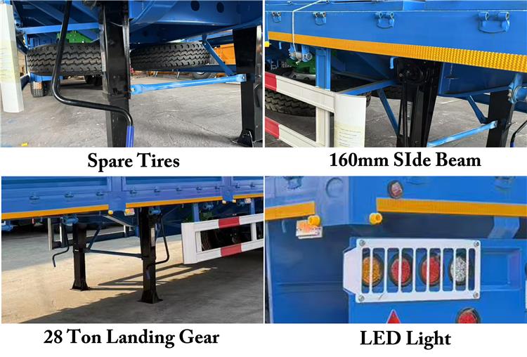 Superdoll Drop Side Trailer for Sale In Tanzania Dar es salaam