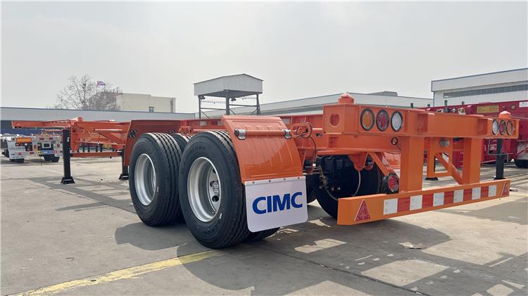 CIMC 2 Axle 40ft Skeletal Trailer for Sale In Guam