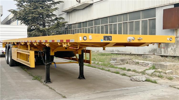 CIMC 2 Axle Flatbed Trailer for Sale In Jamaica - China CIMC