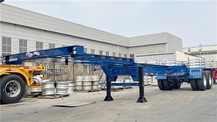 2 Axle 40ft Container Chassis Trailer for Sale In Venezuela