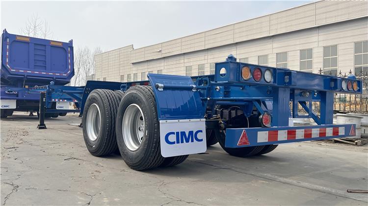 2 Axle 40ft Container Chassis Trailer for Sale In Venezuela