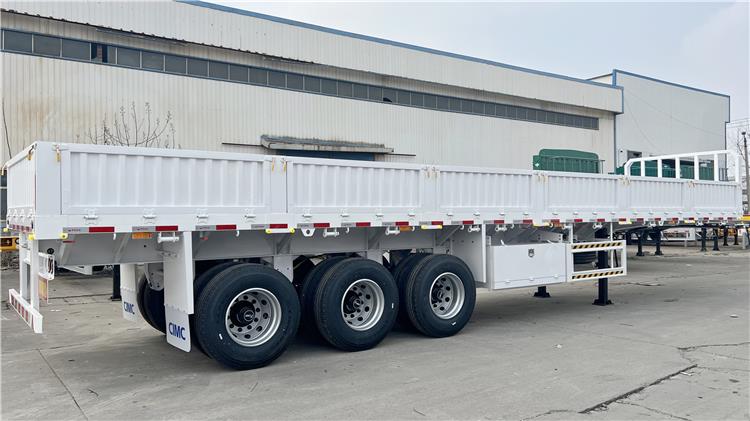 CIMC Tri Axle 60 Ton Side Wall Trailer for Sale In Zambia