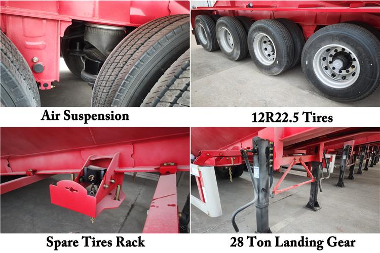 CIMC 4 Axle Cement Tanker Trailer for Sale In Zambia