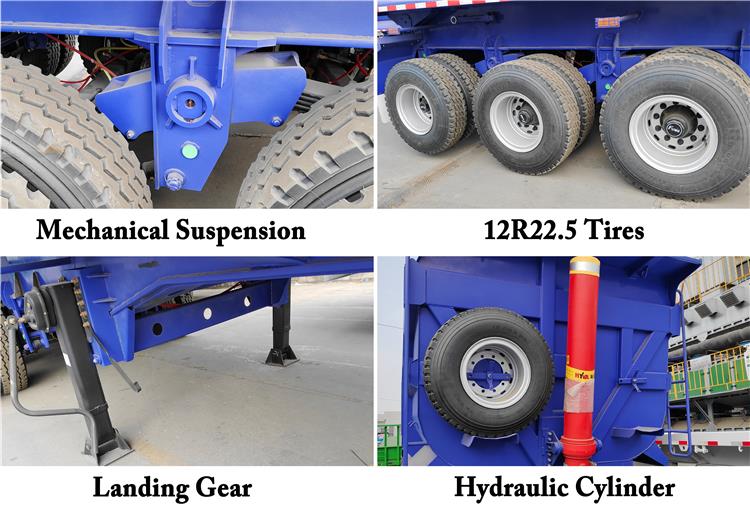 CIMC 35CBM Dump Trailer for Sale In Bolivia