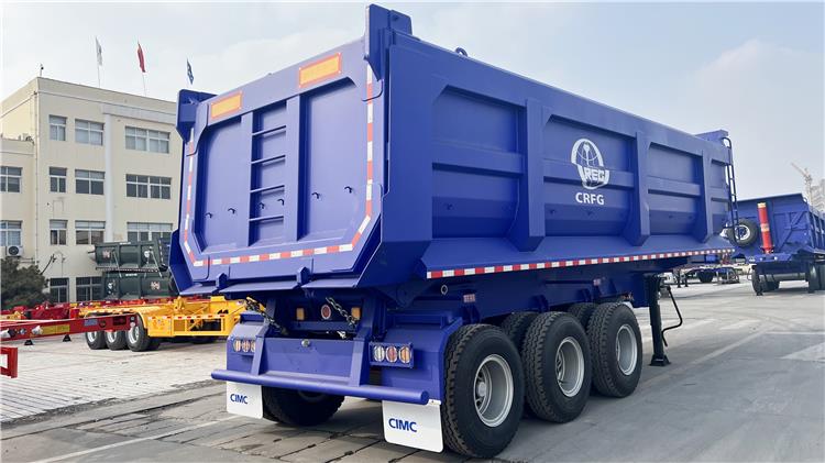 CIMC 35CBM Dump Trailer for Sale In Bolivia