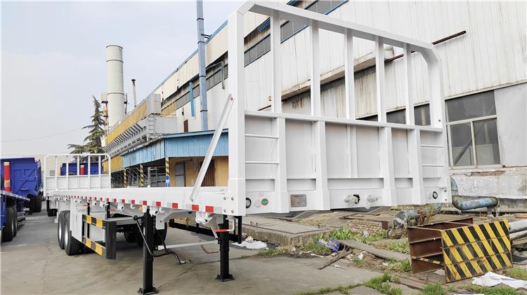 CIMC 2 Axle Flat Deck Trailer for Sale In Jamaica