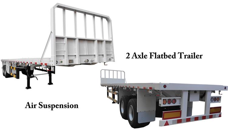 CIMC 2 Axle Flatbed Trailer for Sale In Jamaica