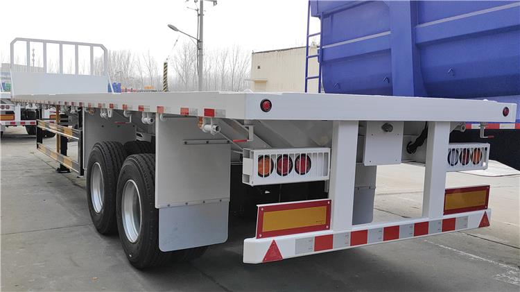 CIMC 2 Axle Flatbed Trailer for Sale In Jamaica